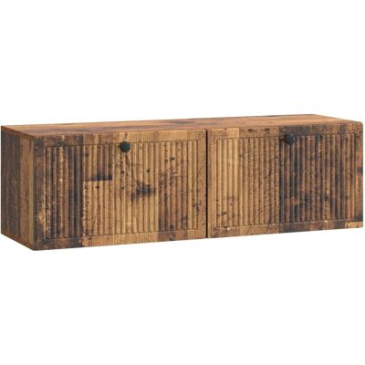 VIDAXL Mobile Porta Tv Da Muro Legno Antico 98 X 31 X 30 Cm VIDAXL Mobile Porta Tv Da Muro Legno Antico 98 X 31 X 30 Cm