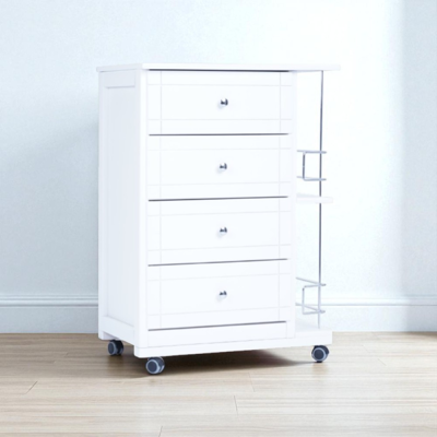 LIBEROSHOPPING - GIADA - Bianco - Carrello con cassetti LIBEROSHOPPING - GIADA - Bianco - Carrello con cassetti