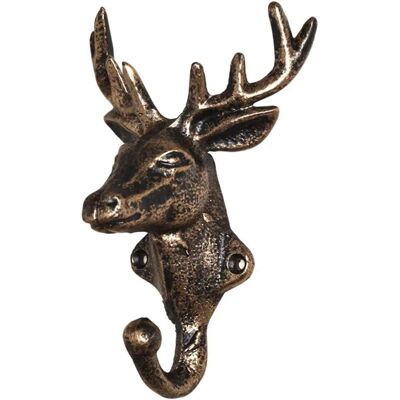OEM Ganci A Forma Di Testa Di Cervo In Stile Retrò, Utilizzabili Come Appendiabiti, Ganci Da Parete E Ganci Per Porte, Adatti A Camere Da Letto, Bagni, Cucine, Uffici E Servizi Igienici (finitura Oro Anti OEM Ganci A Forma Di Testa Di Cervo In Stile Retrò, Utilizzabili Come Appendiabiti, Ganci Da Parete E Ganci Per Porte, Adatti A Camere Da Letto, Bagni, Cucine, Uffici E Servizi Igienici (finitura Oro Anti