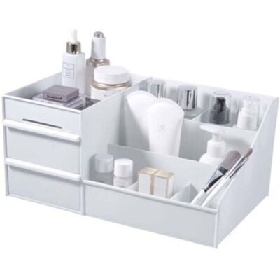 SANS MARQUE Mobiletto Portaoggetti Con Cassetti, Contenitore Per Cosmetici, Organizer Da Ufficio, Contenitore Per Articoli Di Cancelleria, Organizer Per Il Trucco (bianco) SANS MARQUE Mobiletto Portaoggetti Con Cassetti, Contenitore Per Cosmetici, Organizer Da Ufficio, Contenitore Per Articoli Di Cancelleria, Organizer Per Il Trucco (bianco)