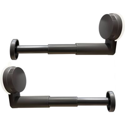 OEM Appendiabiti A Parete Con Ventosa – Supporto Per Armadio, Lavanderia O Doccia – Regolabile, Salvaspazio, Organizer E Contenitore Per Abiti – Non Richiede Foratura, Grigio, Set Da 2 OEM Appendiabiti A Parete Con Ventosa – Supporto Per Armadio, Lavanderia O Doccia – Regolabile, Salvaspazio, Organizer E Contenitore Per Abiti – Non Richiede Foratura, Grigio, Set Da 2