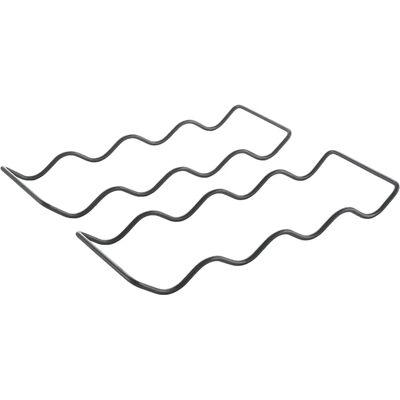 Metaltex Set 2 Portabottiglie Vino Impilabili 11x32x3cm Metaltex Set 2 Portabottiglie Vino Impilabili 11x32x3cm