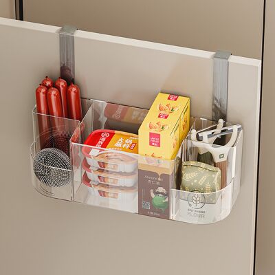 OEM Contenitore Portaoggetti Interno Per Cucina, Sacchetto Di Plastica, Porta Dell'armadietto, Gancio Posteriore Multifunzionale, Cestino Appeso OEM Contenitore Portaoggetti Interno Per Cucina, Sacchetto Di Plastica, Porta Dell'armadietto, Gancio Posteriore Multifunzionale, Cestino Appeso