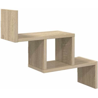 VIDAXL Scaffale Da Parete Rovere Sonoma 48 X 15 X 42 Cm VIDAXL Scaffale Da Parete Rovere Sonoma 48 X 15 X 42 Cm