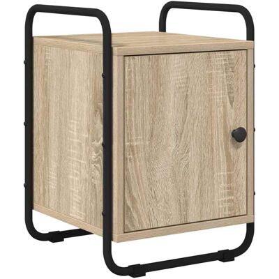 VIDAXL Armadio Da Notte Rovere Sonoma Legno Ingegnerizzato VIDAXL Armadio Da Notte Rovere Sonoma Legno Ingegnerizzato