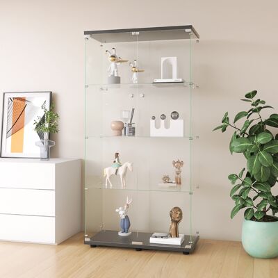 OCEVIA Vetrina In Vetro - Contenitore Per Oggetti Da Collezione - Cantina Per Vini - Contenitore Antipolvere - Adatto Per Soggiorni, Camere Da Letto, Uffici, Ecc. OCEVIA Vetrina In Vetro - Contenitore Per Oggetti Da Collezione - Cantina Per Vini - Contenitore Antipolvere - Adatto Per Soggiorni, Camere Da Letto, Uffici, Ecc.
