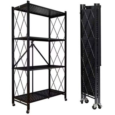 OEM Scaffale Di Stoccaggio - Seven Comfort - Pieghevole - 4 Livelli - 20 Kg/livello - Ruote 360° Con Freno OEM Scaffale Di Stoccaggio - Seven Comfort - Pieghevole - 4 Livelli - 20 Kg/livello - Ruote 360° Con Freno