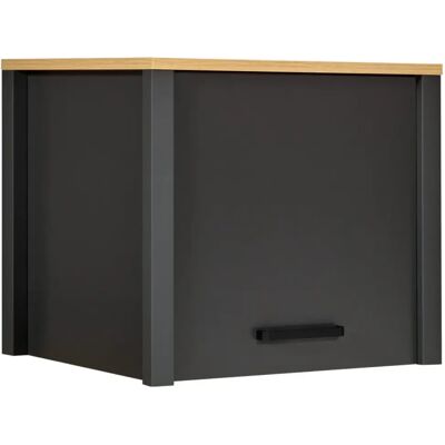 M&S Pensile Cucina Singolo Antracite Rovere Con Anta Soft-close 70x60 Cm M&S Pensile Cucina Singolo Antracite Rovere Con Anta Soft-close 70x60 Cm