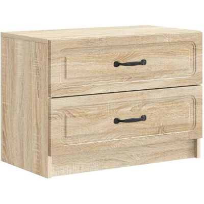 VIDAXL Armadio Da Notte Con Cassetto Rovere Sonoma 62 X 34,5 X VIDAXL Armadio Da Notte Con Cassetto Rovere Sonoma 62 X 34,5 X