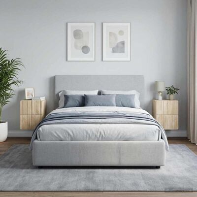 VIDAXL Mobiletto Da Notte A Muro 2 Pz Rovere Sonoma 33 X 34,5 X VIDAXL Mobiletto Da Notte A Muro 2 Pz Rovere Sonoma 33 X 34,5 X