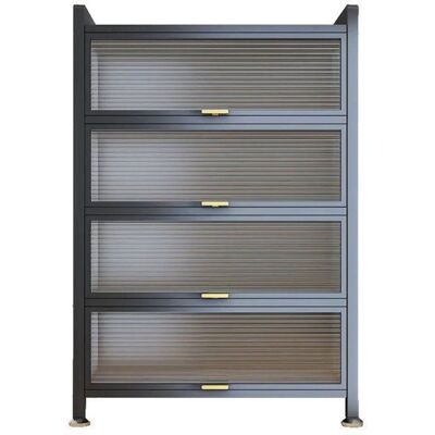 OEM Buffet Da Cucina K Ikido, Armadio Di Stoccaggio, 5 Ripiani, Porta Visibile, 60l X 32l X 144h Cm, Grigio OEM Buffet Da Cucina K Ikido, Armadio Di Stoccaggio, 5 Ripiani, Porta Visibile, 60l X 32l X 144h Cm, Grigio
