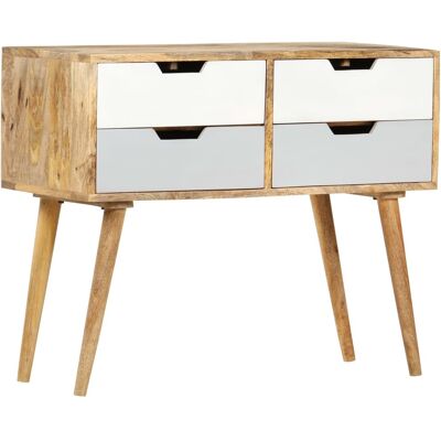 VIDAXL Credenza 85x40x71 Cm In Legno Massello Di Mango VIDAXL Credenza 85x40x71 Cm In Legno Massello Di Mango