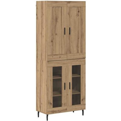 MAISON EXCLUSIVE - Credenza 2 Pz Rovere Artigianale 69,5 X 34 X 180 Cm MAISON EXCLUSIVE - Credenza 2 Pz Rovere Artigianale 69,5 X 34 X 180 Cm