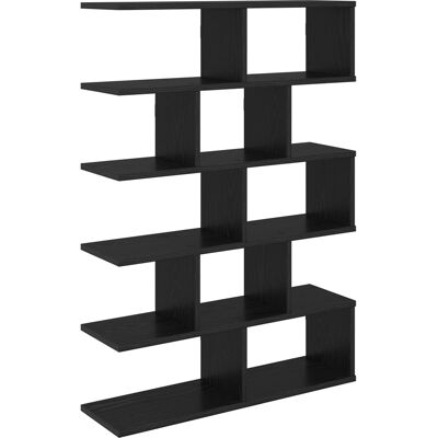 VIDAXL Scaffale Da Parete Rovere Nero 70 X 20 X 100 Cm VIDAXL Scaffale Da Parete Rovere Nero 70 X 20 X 100 Cm