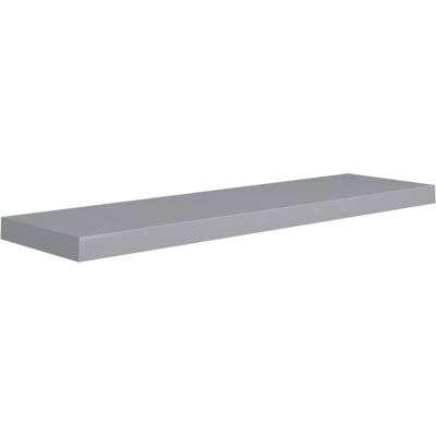 VIDAXL Scaffale A Parete Grigio 90x23,5x3,8 Cm In Mdf VIDAXL Scaffale A Parete Grigio 90x23,5x3,8 Cm In Mdf