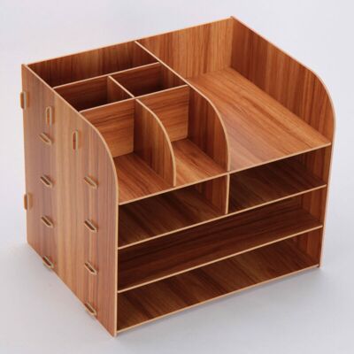 SIOKS Organizzatore Da Scrivania In Legno, Scaffale Multifunzionale Fai-da-te Per Ufficio, Portariviste Per Documenti, Lettere, File Per Ufficio, Casa Ed Ecologico SIOKS Organizzatore Da Scrivania In Legno, Scaffale Multifunzionale Fai-da-te Per Ufficio, Portariviste Per Documenti, Lettere, File Per Ufficio, Casa Ed Ecologico