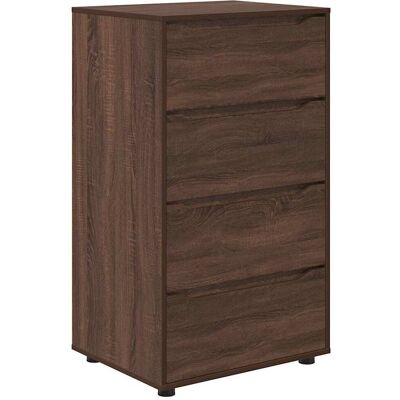 HELLOSHOP26 Armadio Di Stoccaggio Lotto Di 2 Rettangolari Funzionali 60 X 48 X 105 Cm In Legno Multistrato Rovere Marrone 020056193 HELLOSHOP26 Armadio Di Stoccaggio Lotto Di 2 Rettangolari Funzionali 60 X 48 X 105 Cm In Legno Multistrato Rovere Marrone 020056193