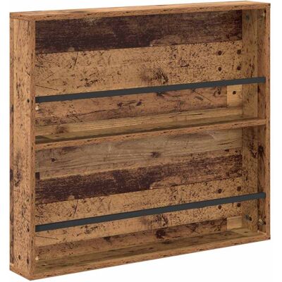 VIDAXL Scaffale Per Riviste Legno Vecchio 80 X 12 X 70 Cm VIDAXL Scaffale Per Riviste Legno Vecchio 80 X 12 X 70 Cm