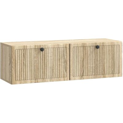 VIDAXL Mobile Porta Tv Da Muro Rovere Sonoma 98 X 31 X 30 Cm VIDAXL Mobile Porta Tv Da Muro Rovere Sonoma 98 X 31 X 30 Cm
