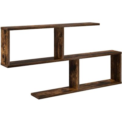 VIDAXL Scaffale Da Parete Rovere Fumo 100 X 12 X 50,5 Cm VIDAXL Scaffale Da Parete Rovere Fumo 100 X 12 X 50,5 Cm