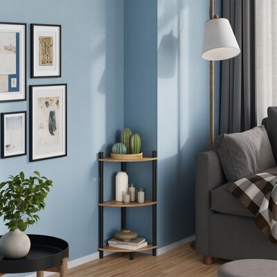 Vicco Libreria Bivio, Rovere Dorato/antracite, 29 X 72 Cm Con 3 Vani Portaoggetti, Vicco Libreria Bivio, Rovere Dorato/antracite, 29 X 72 Cm Con 3 Vani Portaoggetti,