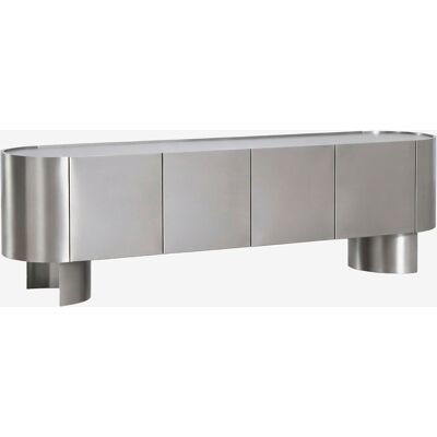 SKLUM Mobile Tv In Acciaio Inox Luena SKLUM Mobile Tv In Acciaio Inox Luena