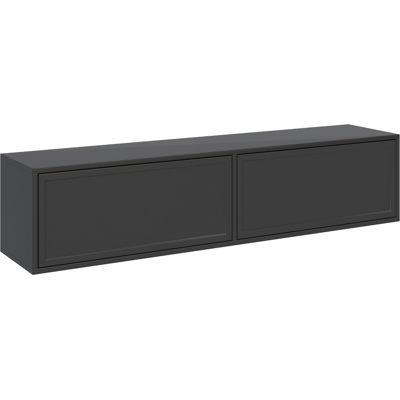 SELSEY Velveto – Mobile Porta Tv Sospeso 2 Ante – Nero – 140 Cm SELSEY Velveto – Mobile Porta Tv Sospeso 2 Ante – Nero – 140 Cm