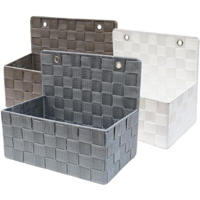 MAURY'S Basket Mensola 1 Piano 25 X 15 X 22 H Colori Assortiti MAURY'S Basket Mensola 1 Piano 25 X 15 X 22 H Colori Assortiti