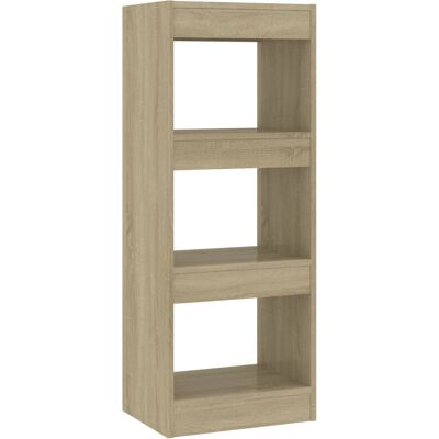 Nnevl Libreria - Rovere Sonoma - Divisorio - 40x30x103cm Nnevl Libreria - Rovere Sonoma - Divisorio - 40x30x103cm