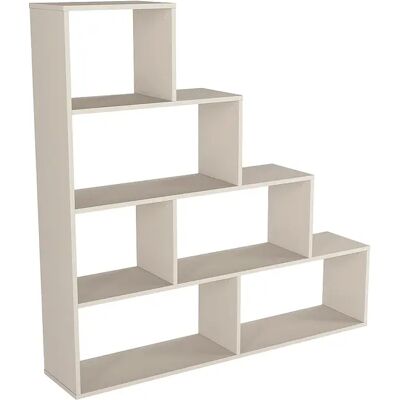 Unique Scaffale Con 6 Nicchie Beige - Raja Unique Scaffale Con 6 Nicchie Beige - Raja