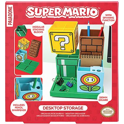 NORTHIX Organizzatore Da Scrivania Super Mario Bros, Dimensioni 15 Cm NORTHIX Organizzatore Da Scrivania Super Mario Bros, Dimensioni 15 Cm