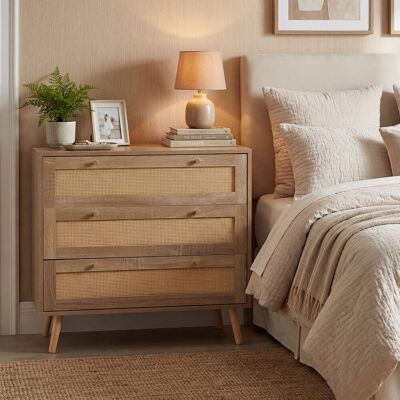 COSTWAY Comodino Tavolino Laterale Tavolino Da Notte Camera Da Letto Piccolo Boho Farmhouse Rattan Cassetti Arredo Stanza Contenitore Letto Soggiorno Legno Sc COSTWAY Comodino Tavolino Laterale Tavolino Da Notte Camera Da Letto Piccolo Boho Farmhouse Rattan Cassetti Arredo Stanza Contenitore Letto Soggiorno Legno Sc