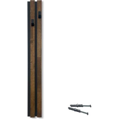 OEM Gruccia Appendiabiti In Legno Lamele 98cm Modulo 12cm Marrone OEM Gruccia Appendiabiti In Legno Lamele 98cm Modulo 12cm Marrone