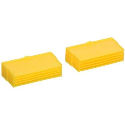 Allit Separatori Varioplus Gialli Per Cassetti 10 Pezzi Allit Separatori Varioplus Gialli Per Cassetti 10 Pezzi
