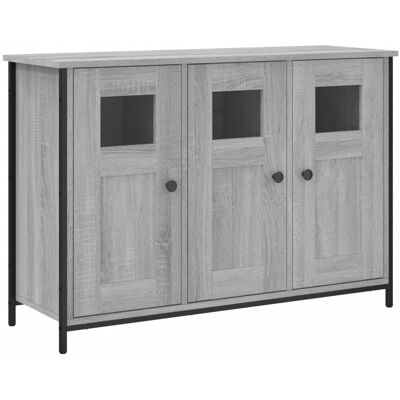 HELLOSHOP26 Credenza Cassettiera Armadio Mobile Portaoggetti Organizer Cucina Soggiorno Salotto Sonoma 100 X 35 X 70 Cm Legno Ingegnerizzato Grigio 020036248 HELLOSHOP26 Credenza Cassettiera Armadio Mobile Portaoggetti Organizer Cucina Soggiorno Salotto Sonoma 100 X 35 X 70 Cm Legno Ingegnerizzato Grigio 020036248