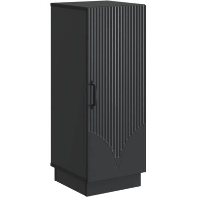 VIDAXL Credenza Nero 33 X 34,5 X 87 Cm Legno Ingegnerizzato VIDAXL Credenza Nero 33 X 34,5 X 87 Cm Legno Ingegnerizzato