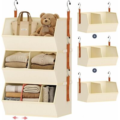 OEM Organizzatore Per Armadio Extra-large Da Appendere, Mensole Per Vestiti Da Appendere Con Divisorio, Sistema Di Stoccaggio Pieghevole Per Armadio, Organizer In Tessuto Da Appendere Per Casa, Dormitorio OEM Organizzatore Per Armadio Extra-large Da Appendere, Mensole Per Vestiti Da Appendere Con Divisorio, Sistema Di Stoccaggio Pieghevole Per Armadio, Organizer In Tessuto Da Appendere Per Casa, Dormitorio
