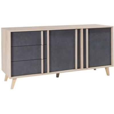 Meublorama MALMO Stile Scandinavo Buffet - Buffet, 165x78x50 cm Meublorama MALMO Stile Scandinavo Buffet - Buffet, 165x78x50 cm