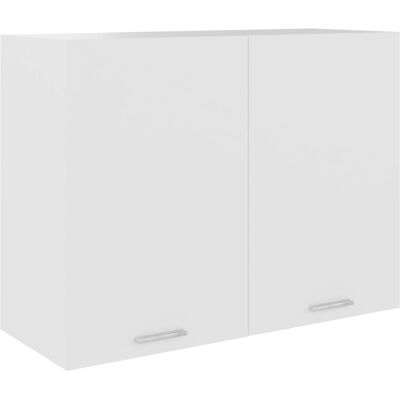 vidaXL Armadio a Parete Bianco 80x31x60 cm Legno Ingegnerizzato Scaffale Organizzatore - Armadio a Parete - Consegna Cucina vidaXL Armadio a Parete Bianco 80x31x60 cm Legno Ingegnerizzato Scaffale Organizzatore - Armadio a Parete - Consegna Cucina