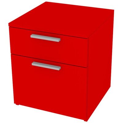 MOBILFINO - CAMERETTE - Rosso - 16/32 cm cassetti - Cassettiera MOBILFINO - CAMERETTE - Rosso - 16/32 cm cassetti - Cassettiera