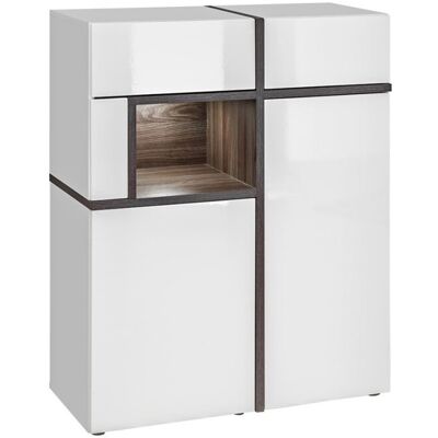MEUBLORAMA - CRISS - White matte body - LED - Sideboard MEUBLORAMA - CRISS - White matte body - LED - Sideboard