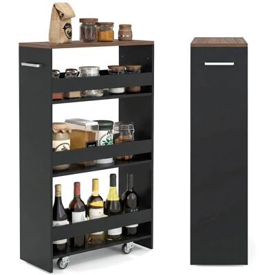 COSTWAY Carrello Da Cucina,carrello Cucina,salvaspazio,carrello Con Ruote Portatutto Cucina,carrello Portafrutta,carrello Portavivande,carrello Portaoggetti,s COSTWAY Carrello Da Cucina,carrello Cucina,salvaspazio,carrello Con Ruote Portatutto Cucina,carrello Portafrutta,carrello Portavivande,carrello Portaoggetti,s