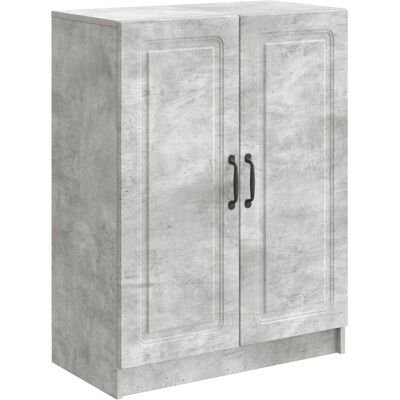 VIDAXL Credenza Grigio Cemento 66 X 34,5 X 87 Cm Legno VIDAXL Credenza Grigio Cemento 66 X 34,5 X 87 Cm Legno