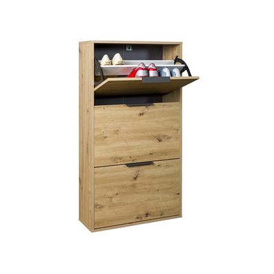 COMPOSAD Scarpiera 3a Doppia 119,4x24,8x65cm Rovere COMPOSAD Scarpiera 3a Doppia 119,4x24,8x65cm Rovere