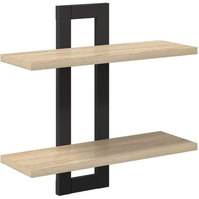 VIDAXL Scaffali Flottanti Rovere Sonoma 40 X 15 X 40 Cm VIDAXL Scaffali Flottanti Rovere Sonoma 40 X 15 X 40 Cm