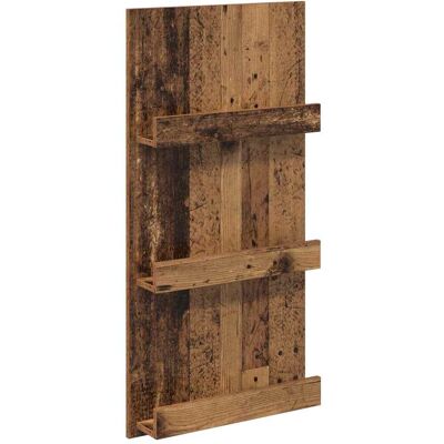 VIDAXL Scaffale Per Riviste Legno Vecchio 51 X 11 X 102 Cm VIDAXL Scaffale Per Riviste Legno Vecchio 51 X 11 X 102 Cm
