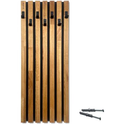 OEM Gruccia In Legno Lamelle 98cm Modulo 40cm OEM Gruccia In Legno Lamelle 98cm Modulo 40cm
