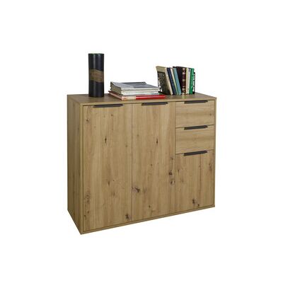 COMPOSAD Mobile 3a+2c 86,9x35,4x106 Cm Rovere Artisan COMPOSAD Mobile 3a+2c 86,9x35,4x106 Cm Rovere Artisan