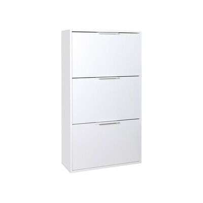 COMPOSAD Scarpiera 3a Doppia 119,4x24,8x65cm Bianco COMPOSAD Scarpiera 3a Doppia 119,4x24,8x65cm Bianco