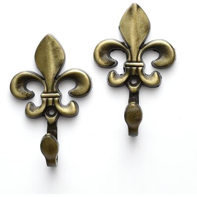 OEM Set Di 2 Ganci Da Parete, Ganci Decorativi, Ganci Per Tende, Ganci Per Tende In Metallo, Per Soggiorno, Bagno, Armadio, Appendiabiti (ciano Anticato) OEM Set Di 2 Ganci Da Parete, Ganci Decorativi, Ganci Per Tende, Ganci Per Tende In Metallo, Per Soggiorno, Bagno, Armadio, Appendiabiti (ciano Anticato)